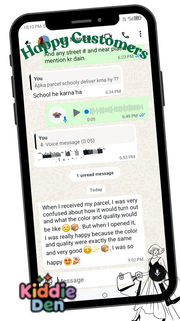 Customer feedback