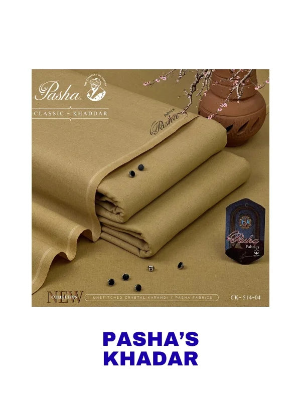 PASHA’S – KHADDAR PURE Winter Unstitched Heavyweight 514-04