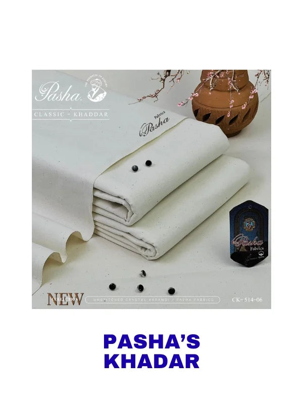 PASHA’S – KHADDAR PURE Winter Unstitched Heavyweight 514-06