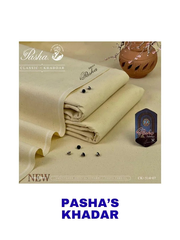PASHA’S – KHADDAR PURE Winter Unstitched Heavyweight 514-07