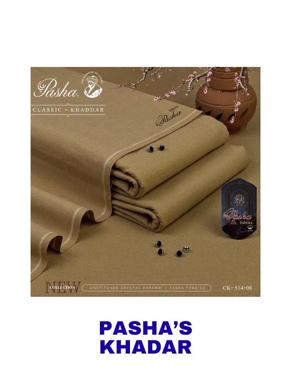 PASHA’S – KHADDAR PURE Winter Unstitched Heavyweight 514-08