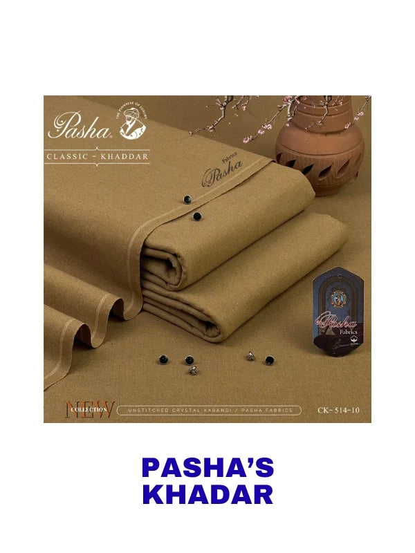 PASHA’S – KHADDAR PURE Winter Unstitched Heavyweight 514-10