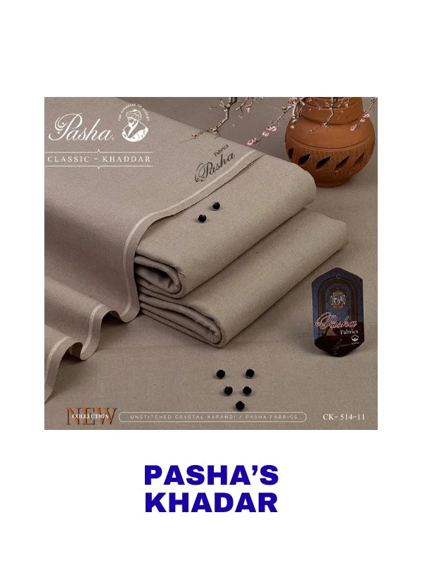 PASHA’S – KHADDAR PURE Winter Unstitched Heavyweight 514-11