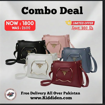 Buy 1 Get 1 Free | Cat Handle Handbag for Girls & Ladies Adjustable Strap