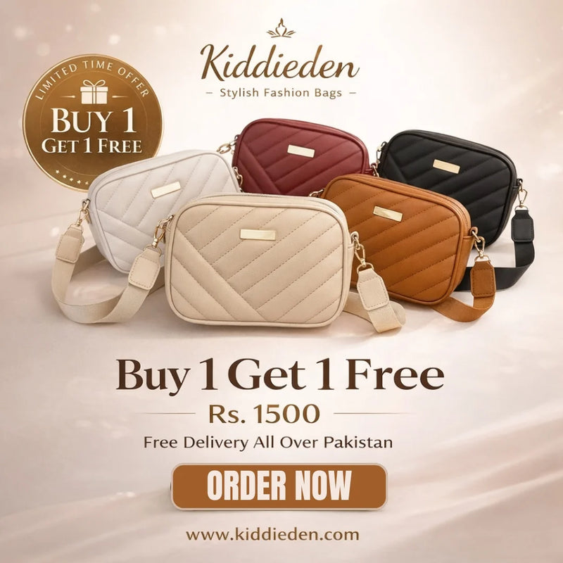 Buy 1 Get 1 Free | Leather Handbag for Girls & Women
