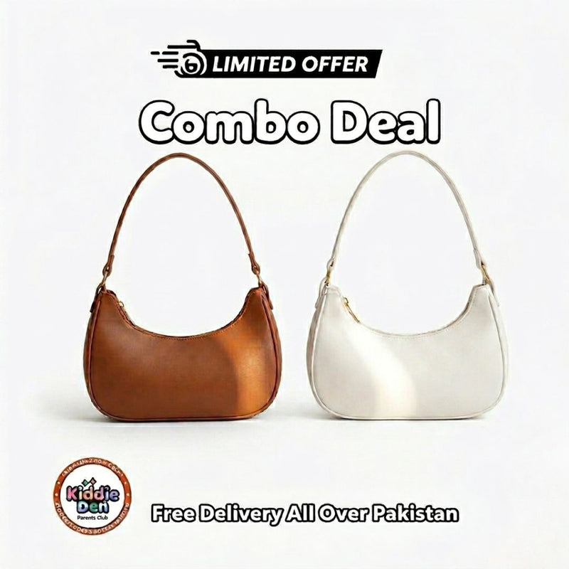 Combo Deal 2 trendy Moon Bag for women